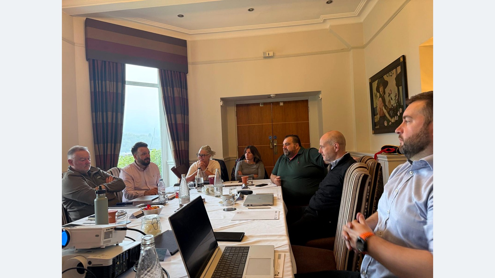 Strategy workshop discussion during the 2026 GCH Lake District offsite