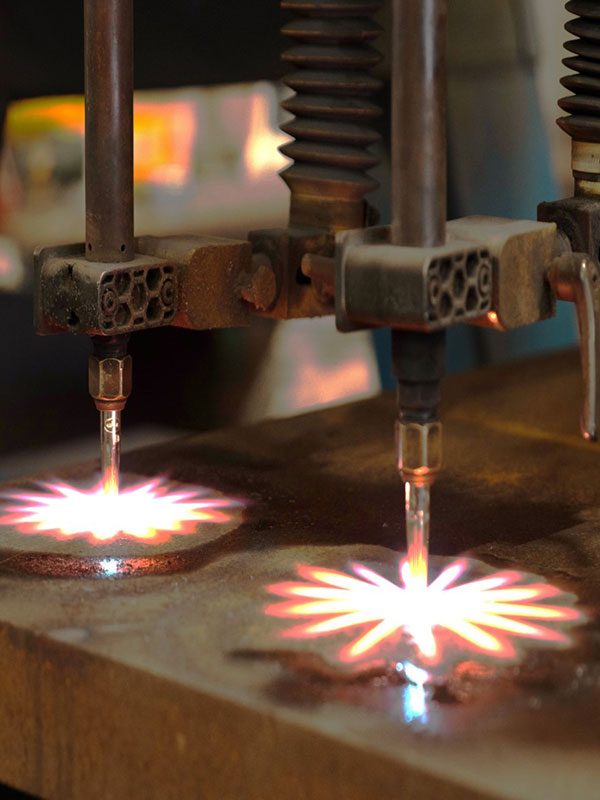 Dent Steel plasma profiling