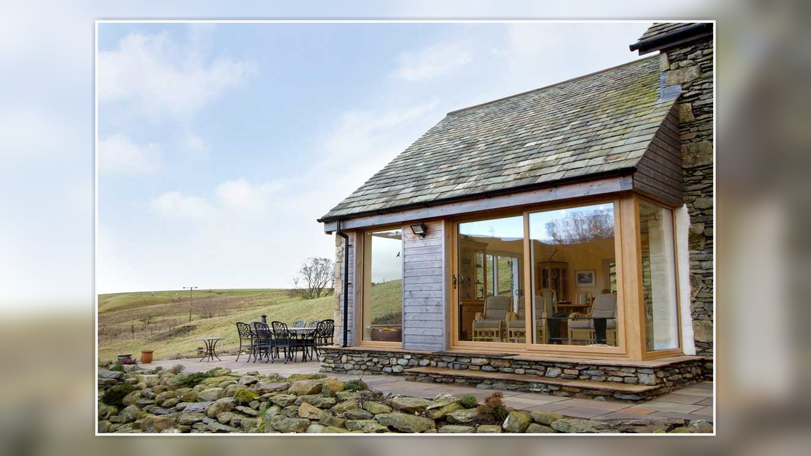 Team Frames sliding door installation